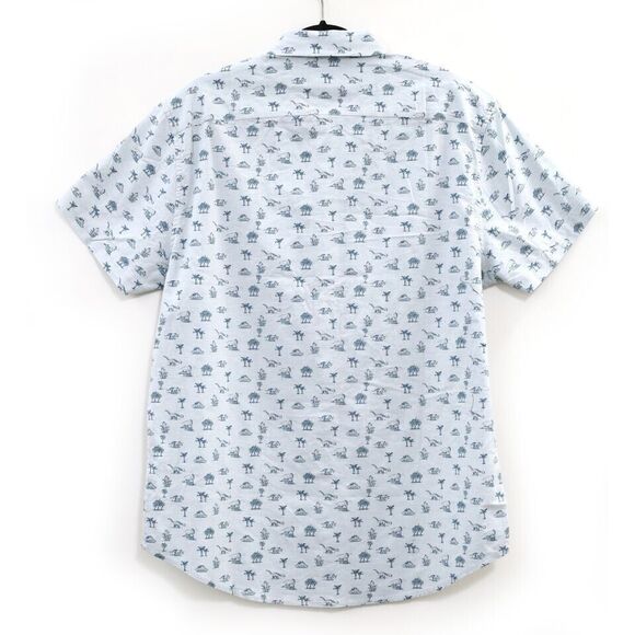 Bonobos Riviera Short Sleeve Men's Shirt Print Collared Athletic Fit XXL 275152 - Picture 7 of 9